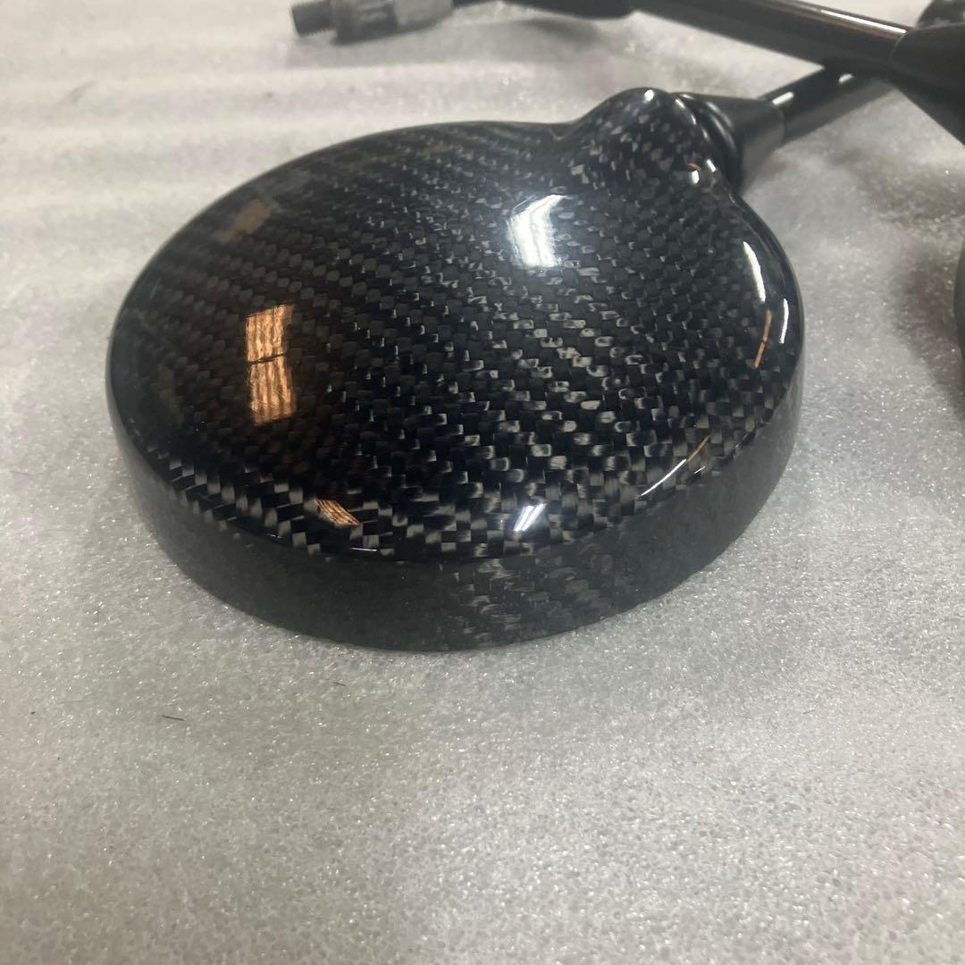 Z900RS 純正ミラー専用　綾織カーボン　ミラーカバー