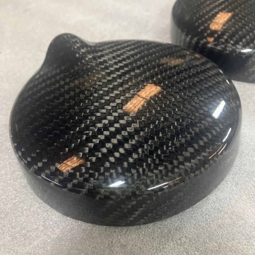 Z900RS 純正ミラー専用　綾織カーボン　ミラーカバー