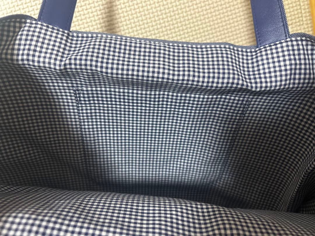 ★新品★ファミリア ブック入れ トートバッグ ミニ familiar デニム