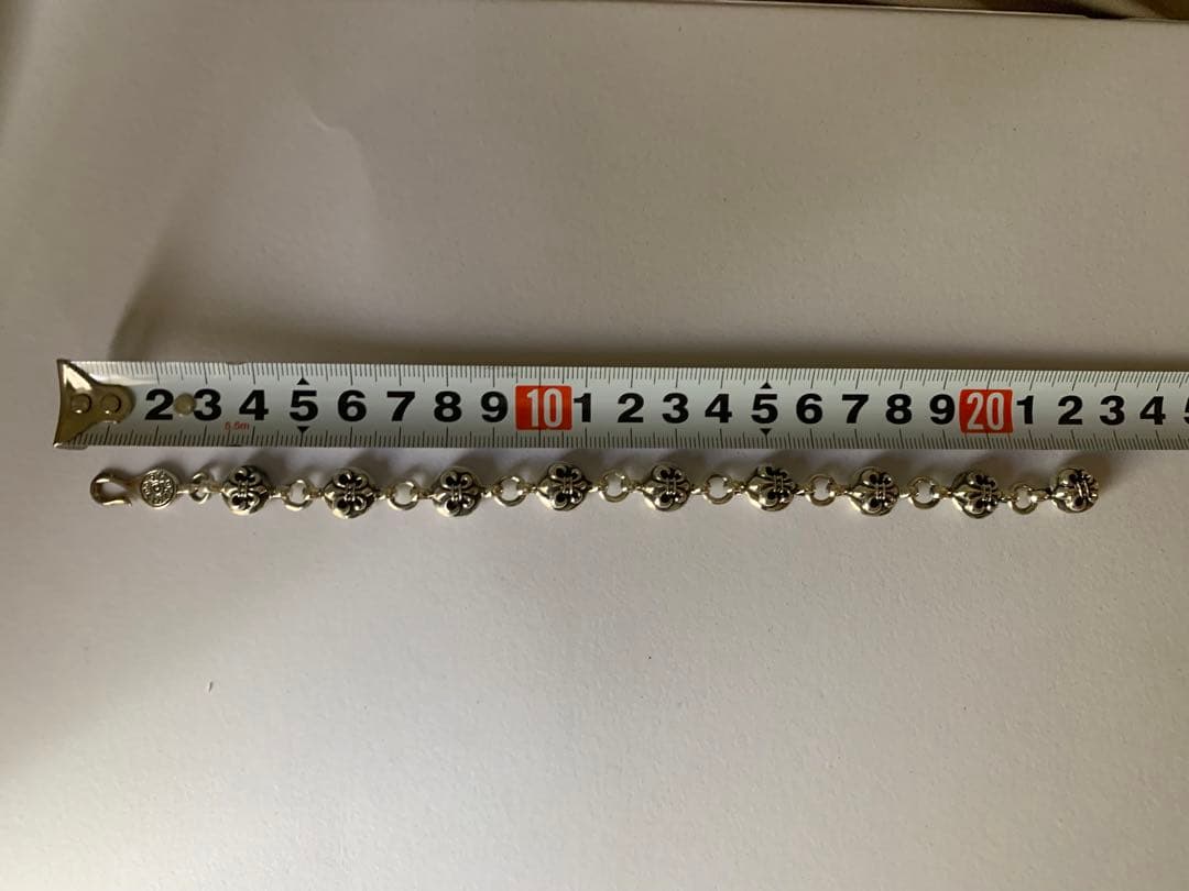 フレアボール　ブレスレット　シルバー925 22cm