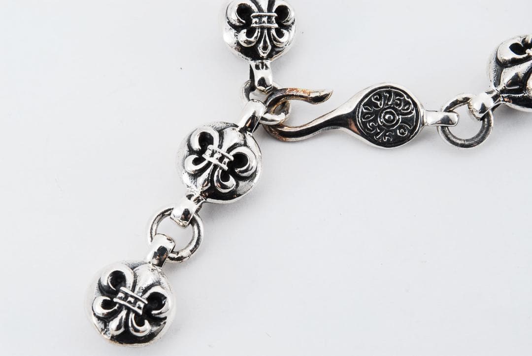 フレアボール　ブレスレット　シルバー925 22cm