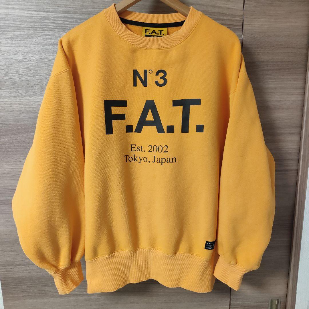 極美品FATヘビーウェイト オーバーサイズスウェットNO.3 SKINNY(L)