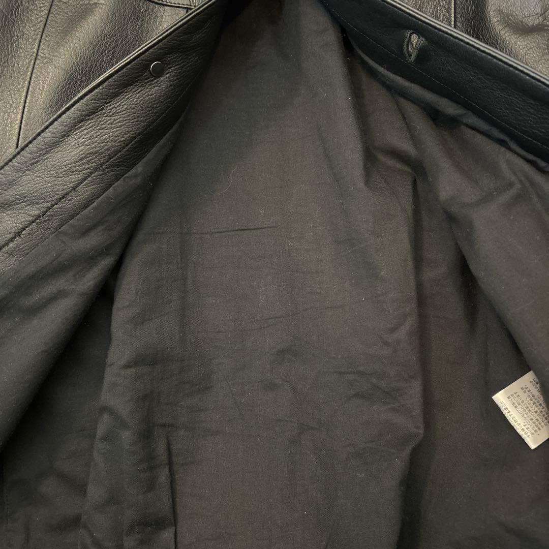 SLOW ディアスキン レザージャケット 鹿革 ブラック サイズ2 日本製