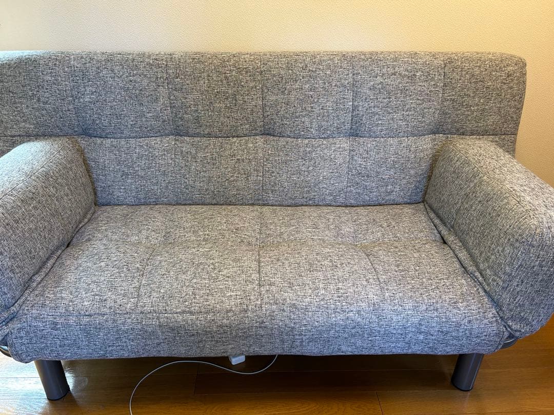 ニトリ　ソファベッド(マークスAM GY)