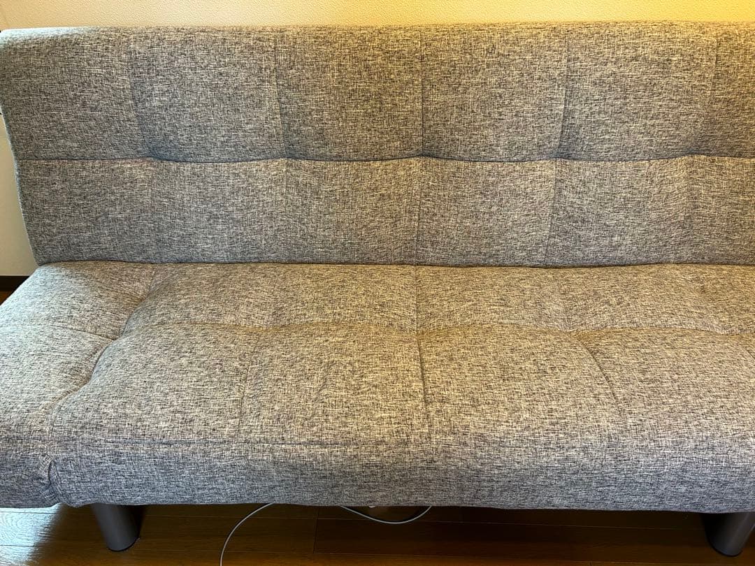 ニトリ　ソファベッド(マークスAM GY)
