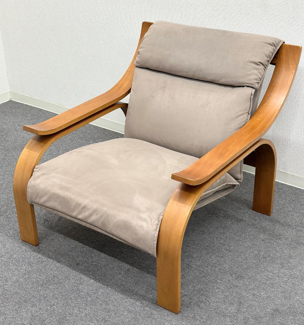 ■arflex■WOODLINE　ラウンジチェア　ソファ　モダン　マルコザヌーゾ