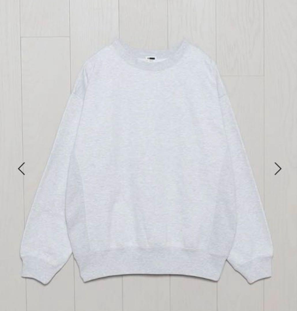 H BEAUTY&YOUTH クラシック スウェットクルーネック　Lサイズ