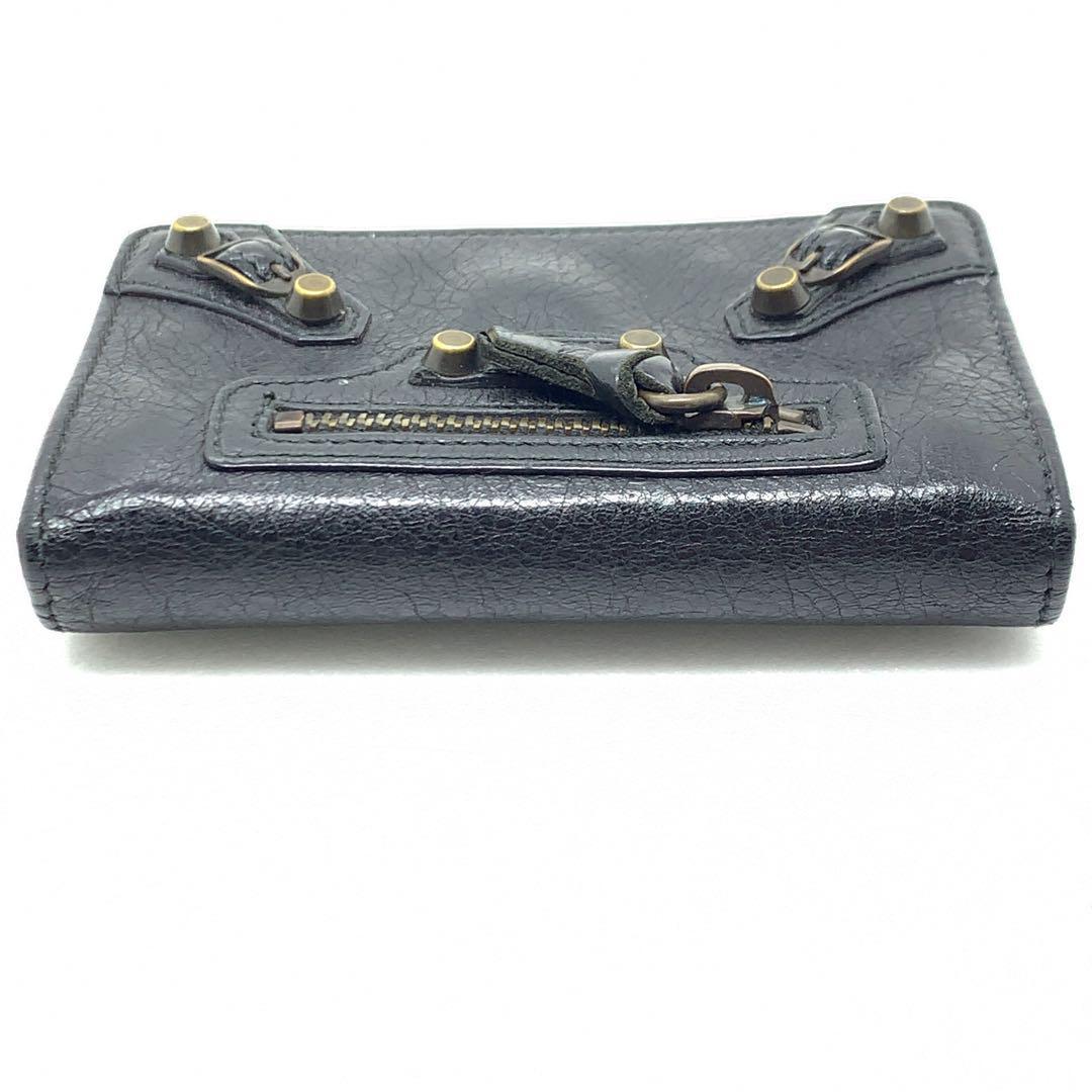 BALENCIAGA ネオクラシック レザー カードケース 100110