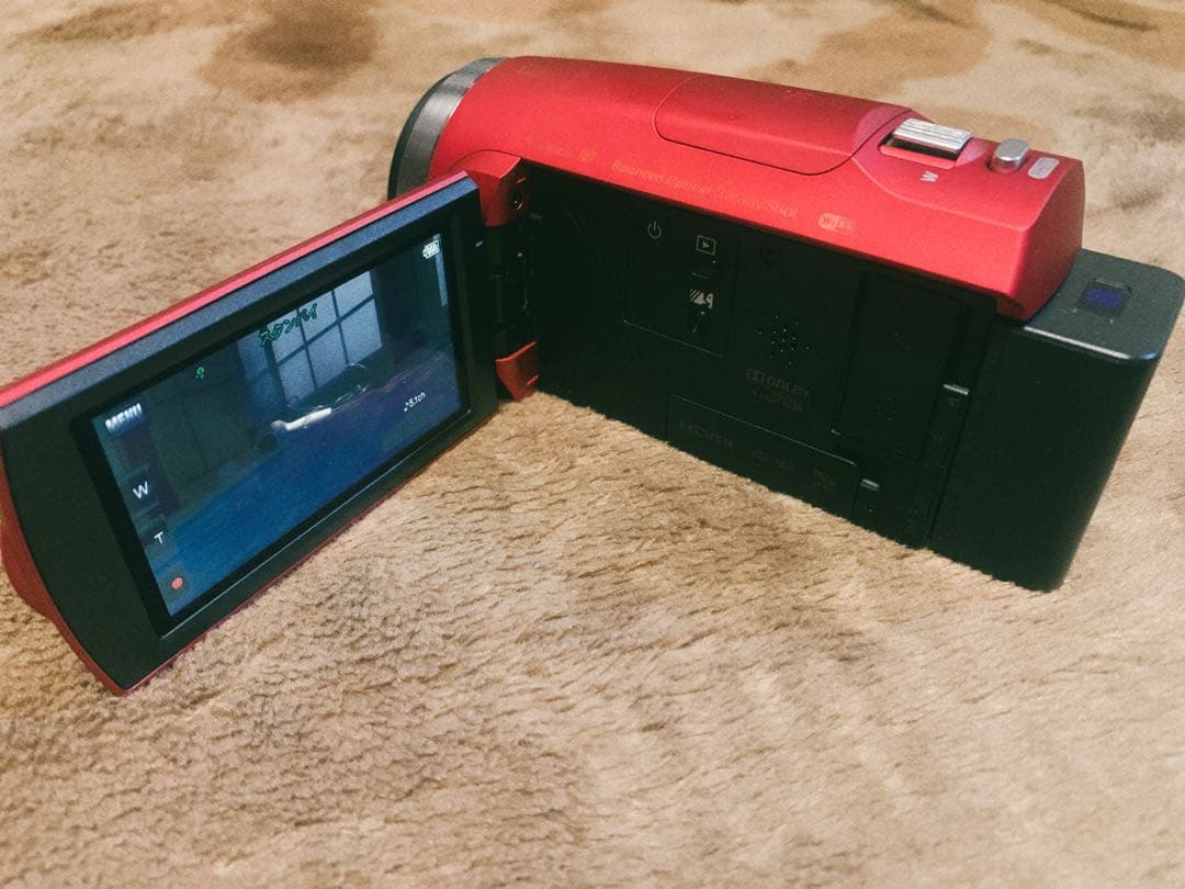 ソニー SONY HDR-CX680 R レッド デジタルビデオカメラ