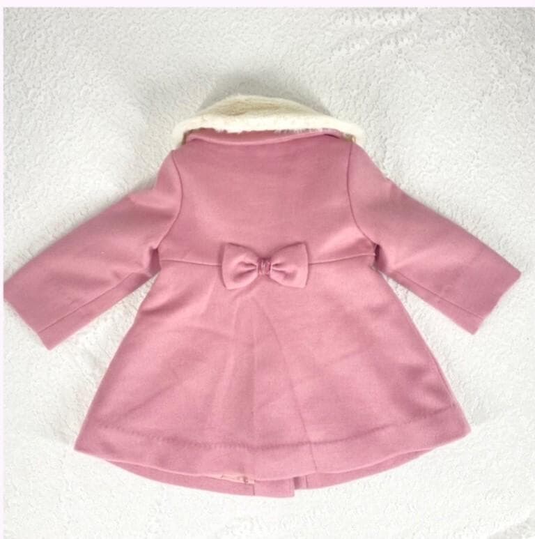 ♥キキ様♥️シャーリーテンプル♥リボンウールコート&デニムパンツ♥120♥