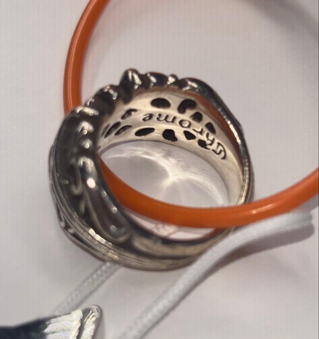 クロムハーツ K&Tリング16号鑑定書付き