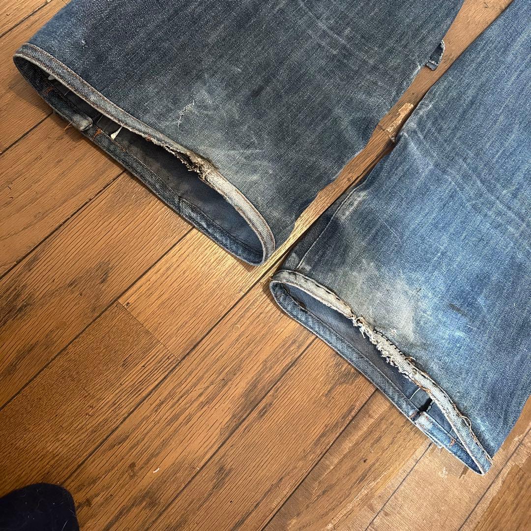 686×LEVIS スノーボードパンツ　514 デニム サイズL