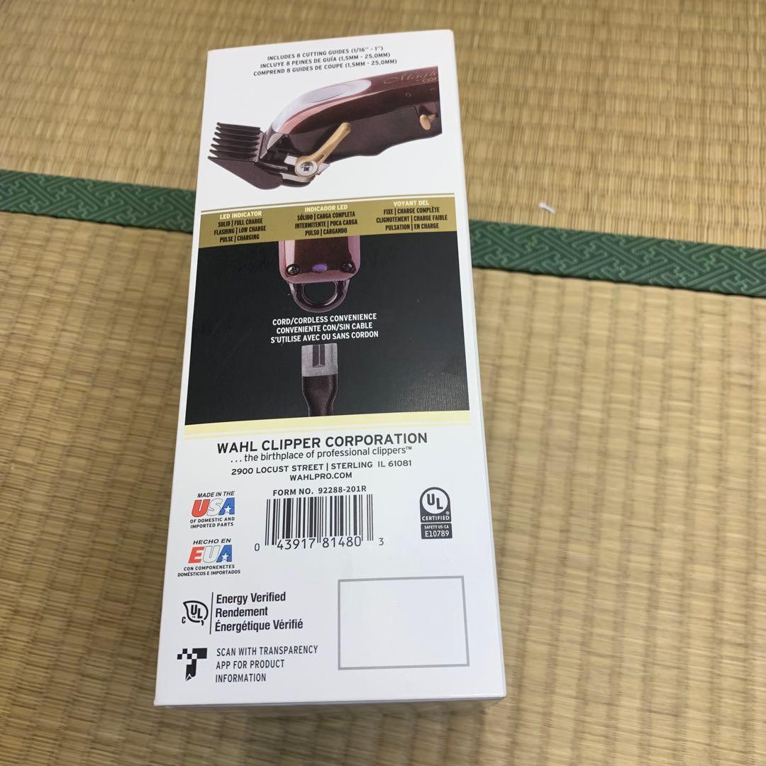 WAHL Magic Clip コードレス バリカン