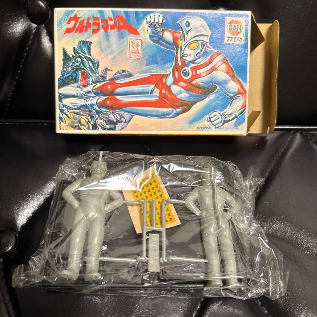 ゆ*ち様 当時もの　マルサン　ウルトラマンエース　プラモデル　未組み立て