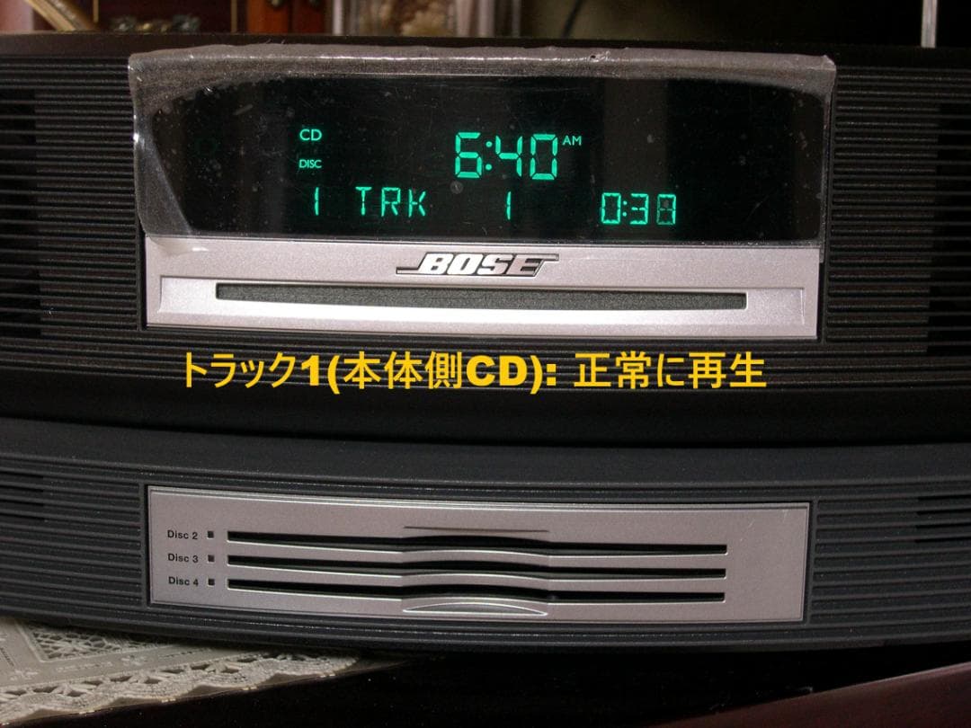 BOSE WAVE MUSICSYSTEM III(BK)CDチェンジャーセット