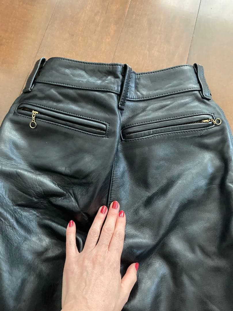 Vanson Made in USA 本革黒 ライダース ライディング W29