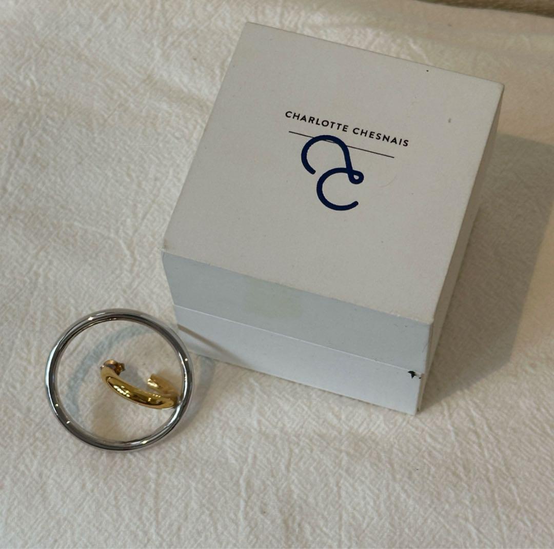 箱付きCharlotte CHESNAISシャルロットシェネサターンピアス