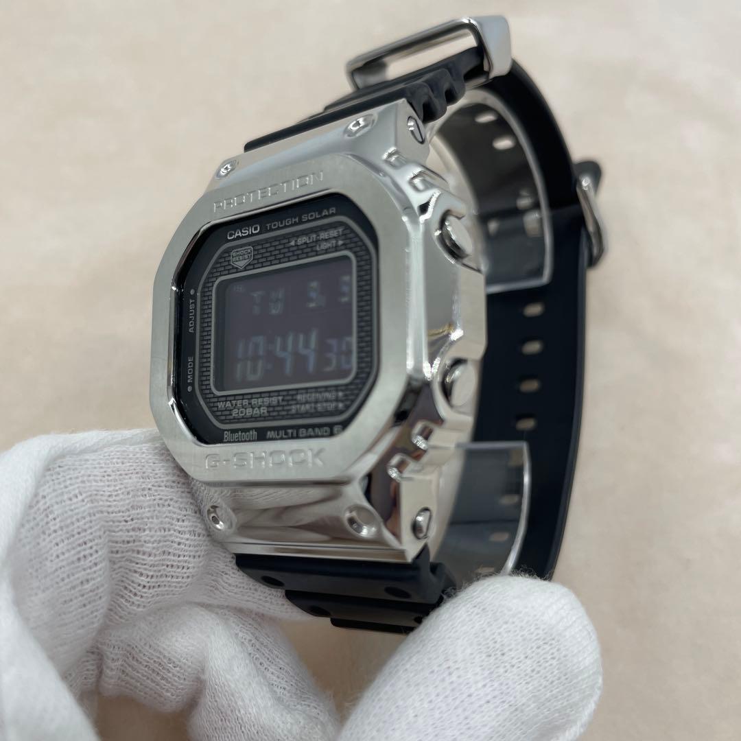 GSHOCK GMW-B5000-1JF フルメタル 樹脂バンド 電波ソーラー