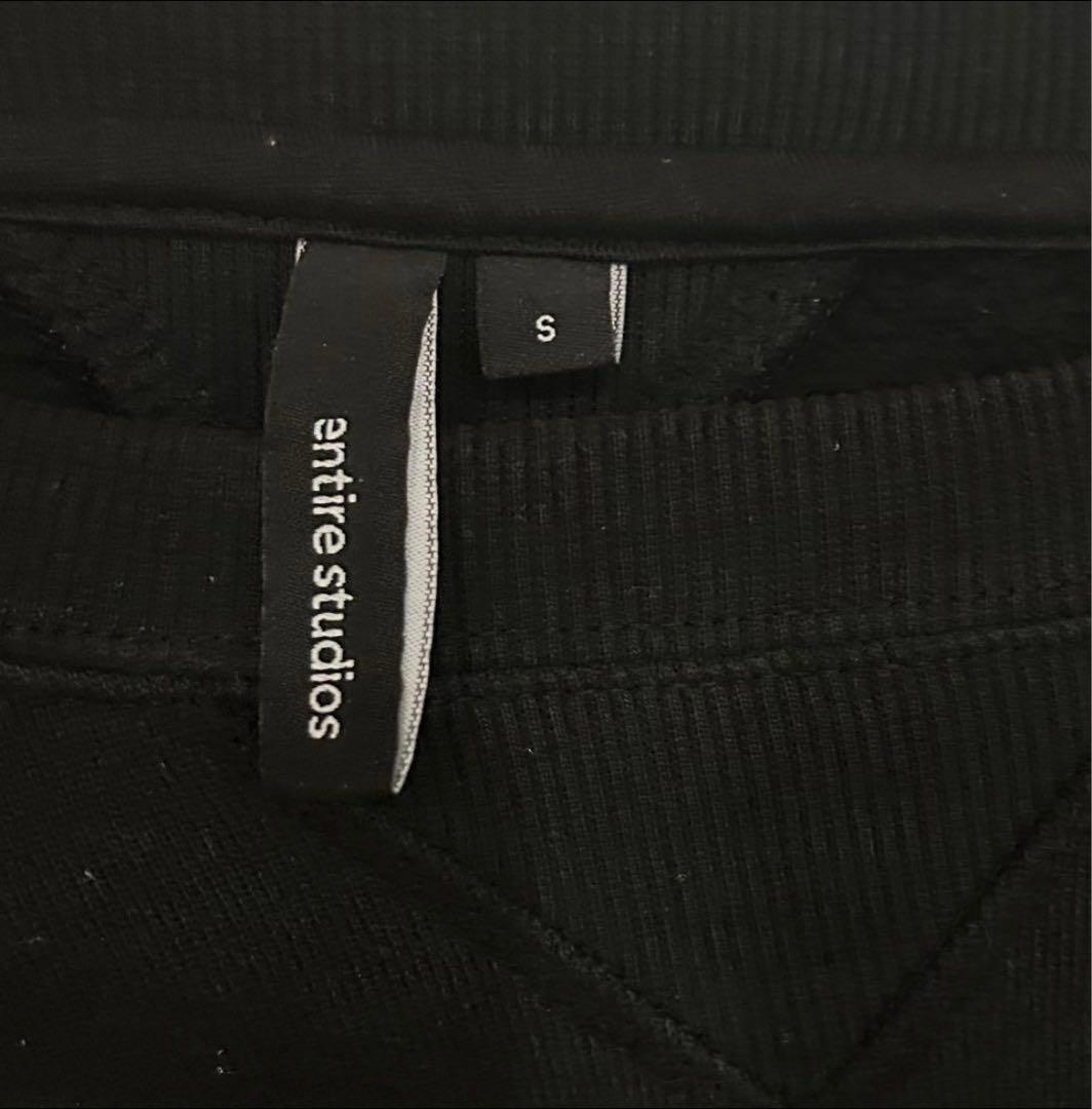 トップス ENTIRE STUDIOS Box crew SOOT size S