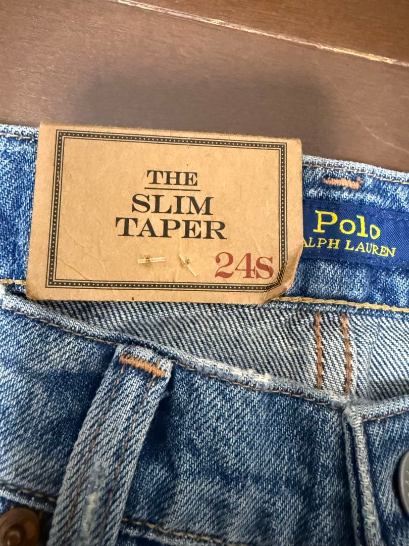 ポロラルフローレン　デニムパンツ　レディース　24 新品未使用