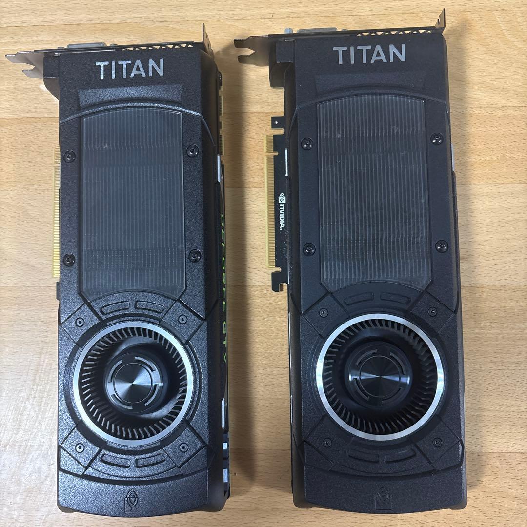 TITAN X　グラフィックボード 2枚セット