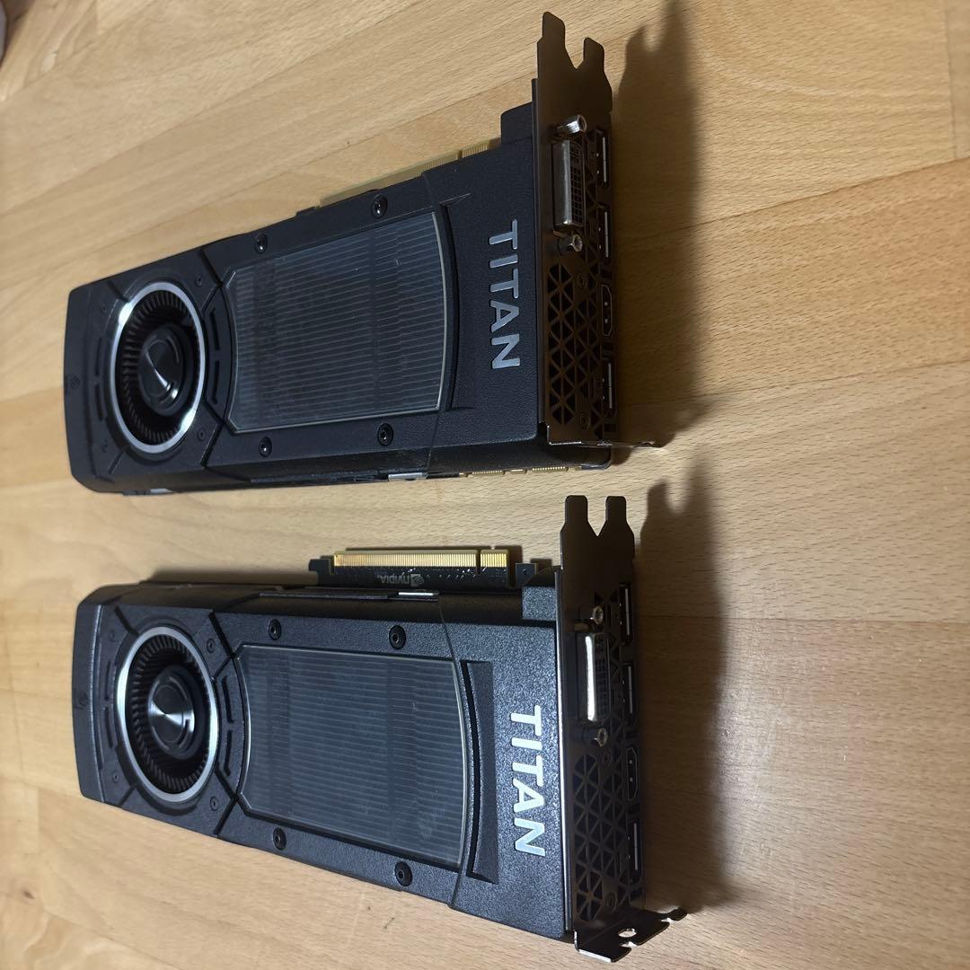 TITAN X　グラフィックボード 2枚セット
