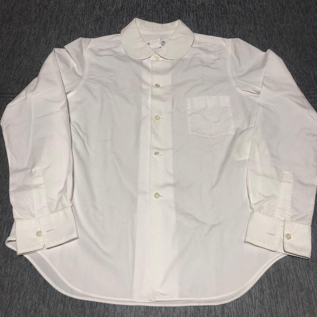 COMME des GARCONS コムコム　 丸襟　シャツ　コムデギャルソン