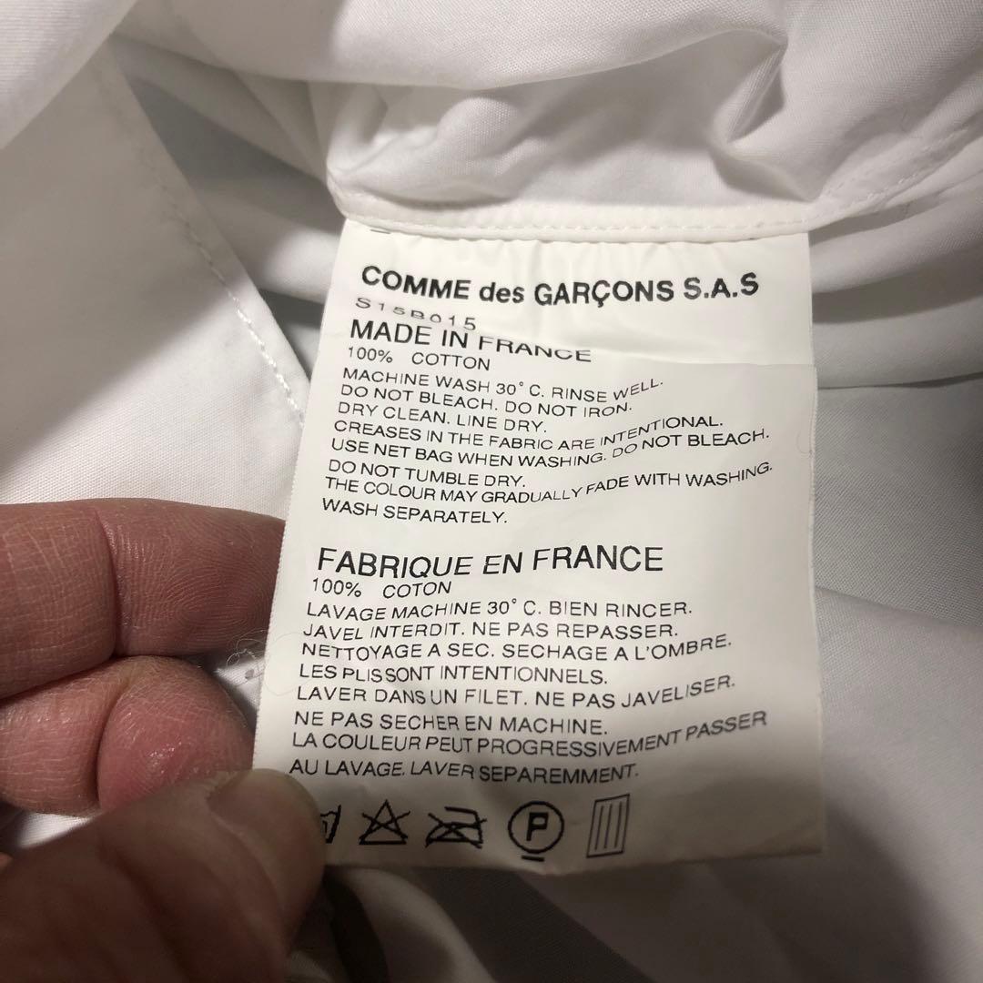 COMME des GARCONS コムコム　 丸襟　シャツ　コムデギャルソン