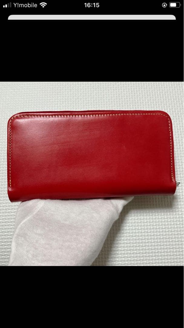 未使用Whitehouse Coxブライドルレザー　ラウンドジップ長財布　箱付き