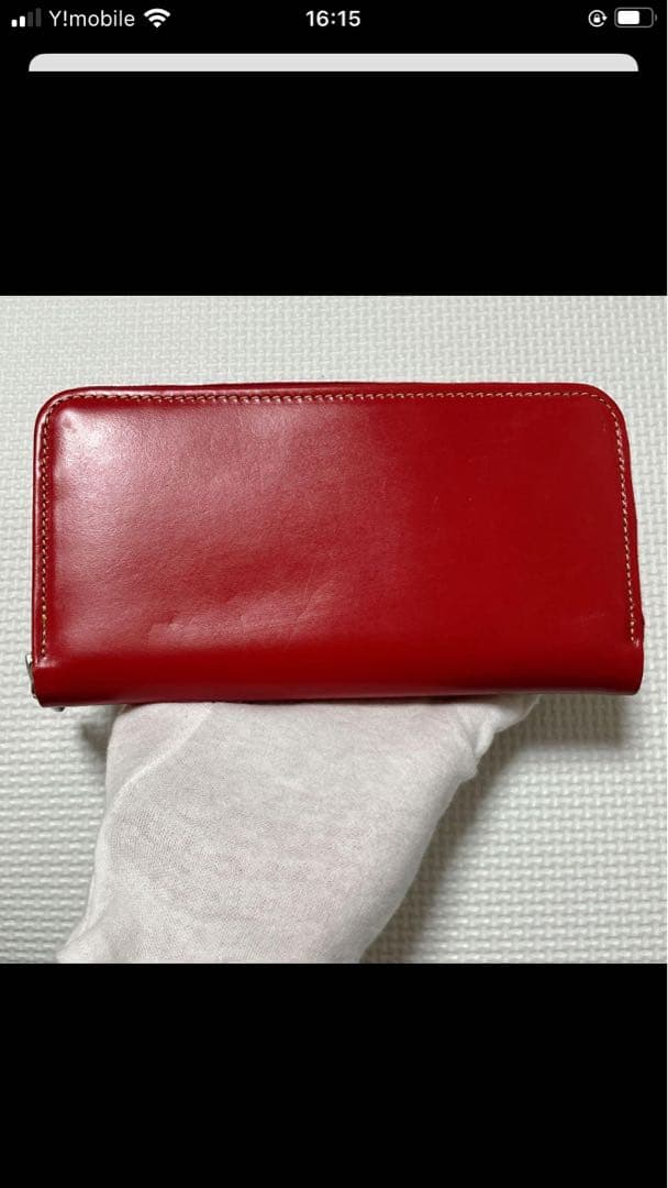 未使用Whitehouse Coxブライドルレザー　ラウンドジップ長財布　箱付き