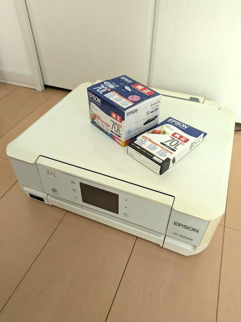 エプソン EPSON プリンター EP-805AW 純正インク付き【ジャンク品】