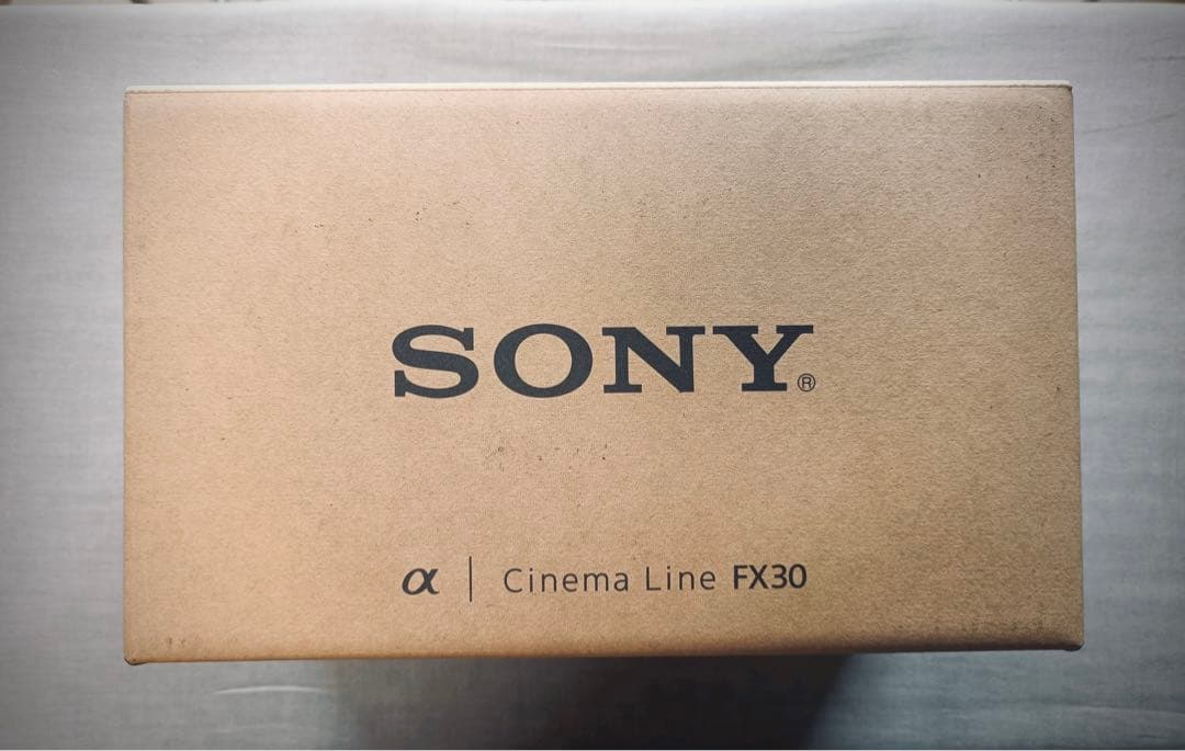 【おまけ付】SONY ILME-FX30_Cinema Line
