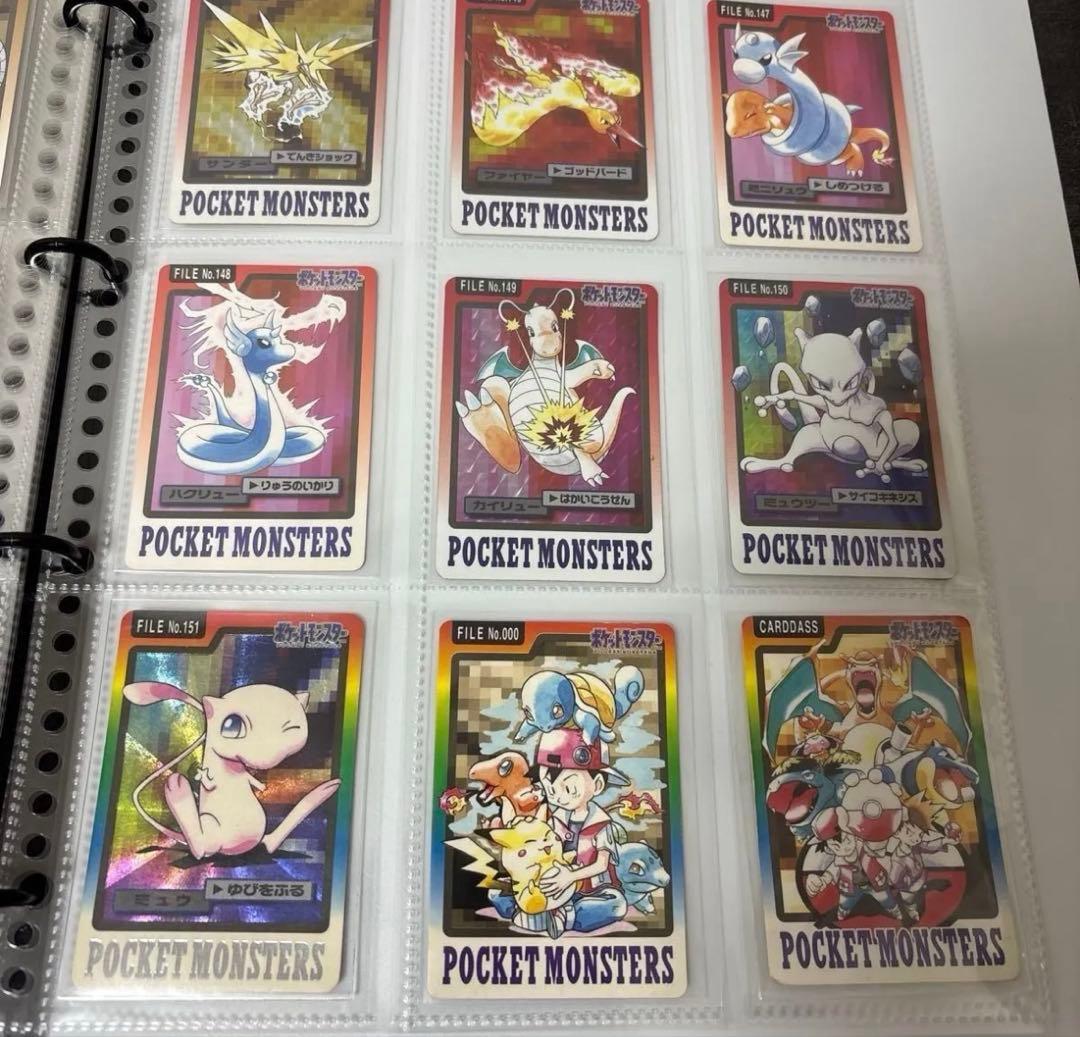 ポケモン カードダス 153種 フルコンプ 未開封 システムファイル セット