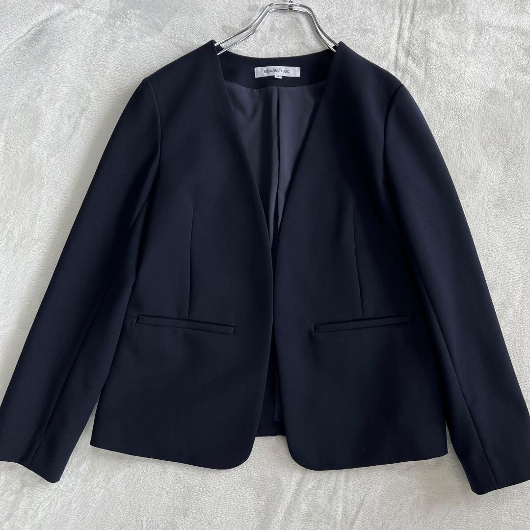 スズちゃんナチュラルビューティーベーシック スーツ S ノーカラー