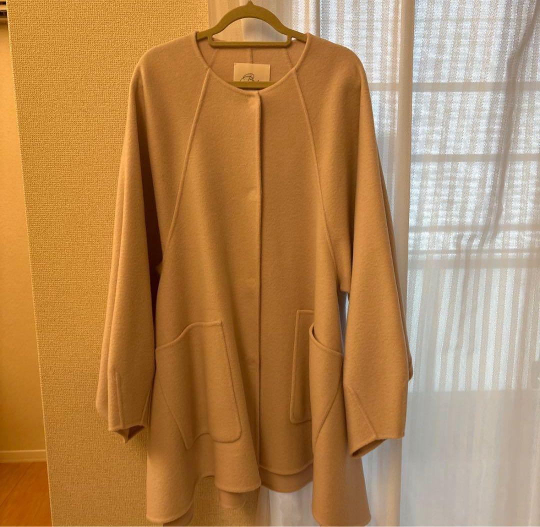 La boutique bon bon ライトラグランフレアコート