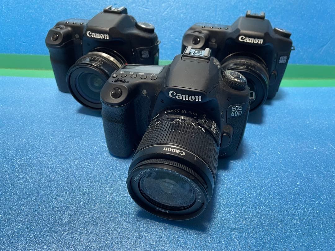 canon EOS40D 50D 60D デジタル一眼レフカメラ 3台セット