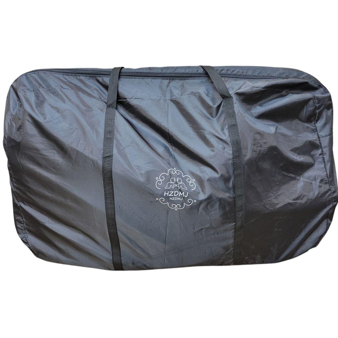 ❤美品✨HZDMJ✨ベビーベッド✨高さ調節可能✨折り畳み✨蚊帳つき✨専用ケース