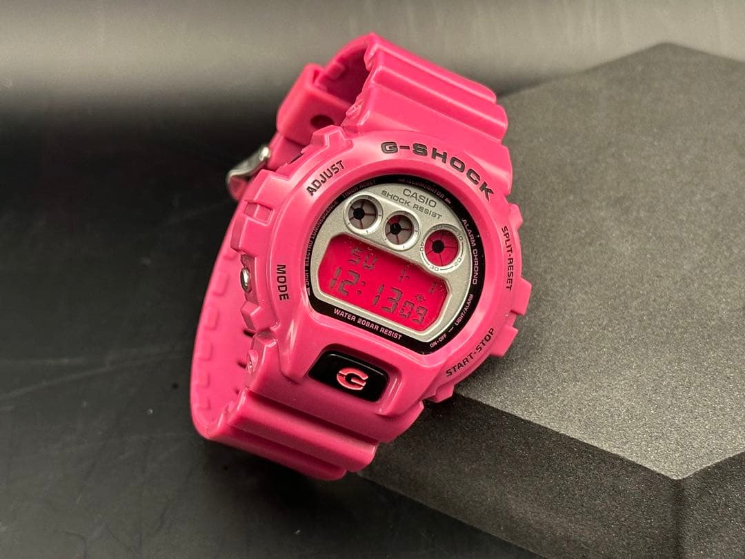 CASIO G-SHOCK DW-6900 ピンク＆黒金 2本セット