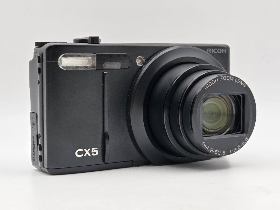 【美】リコー　RICOH CX5 ブラック コンパクトデジタルカメラ