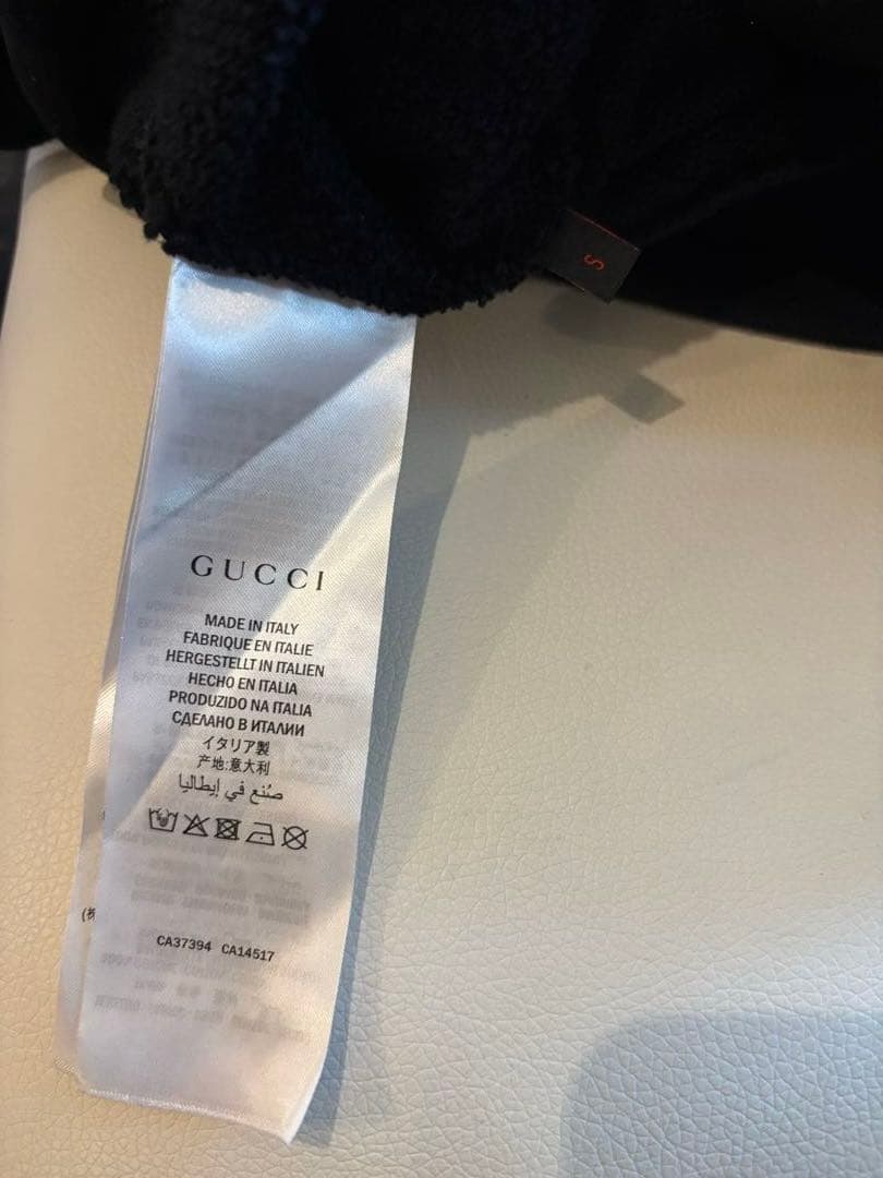 GUCCI アレッサンドロミケーレ 2020 スパンコール フーディ パーカーS