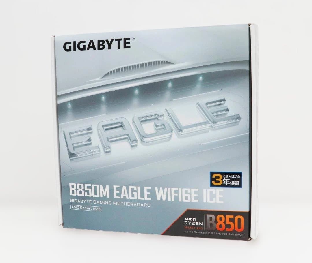 【新品未開封】GIGABYTE B850M EAGLE WIFI6E ICE