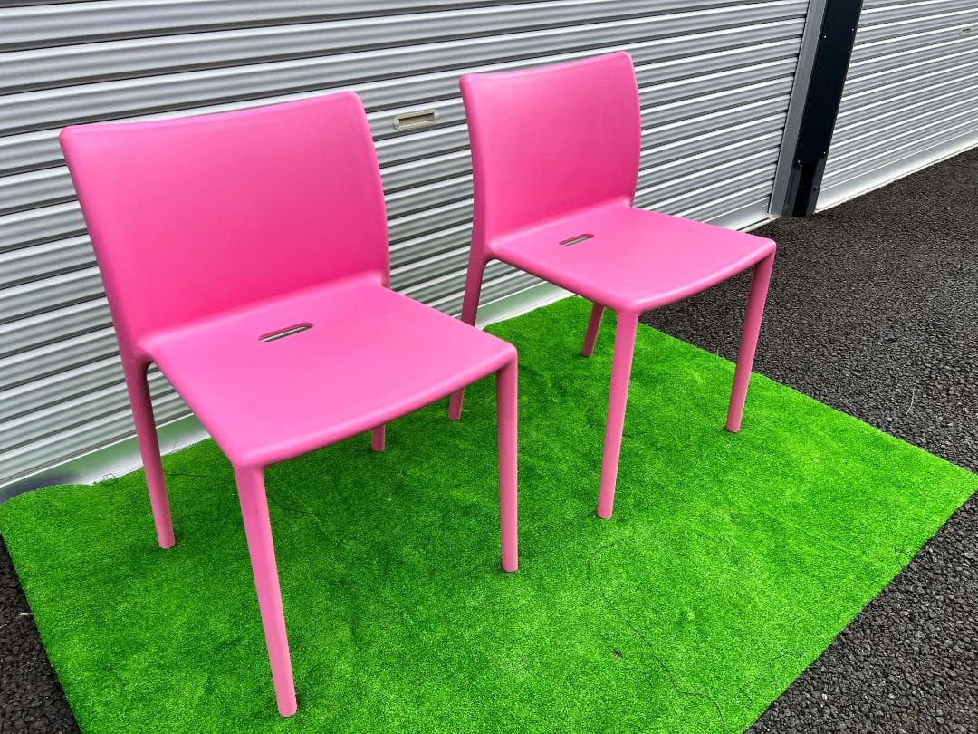 MAGIS/マジス Air-Chair/エアチェア ピンク×2脚 イタリア