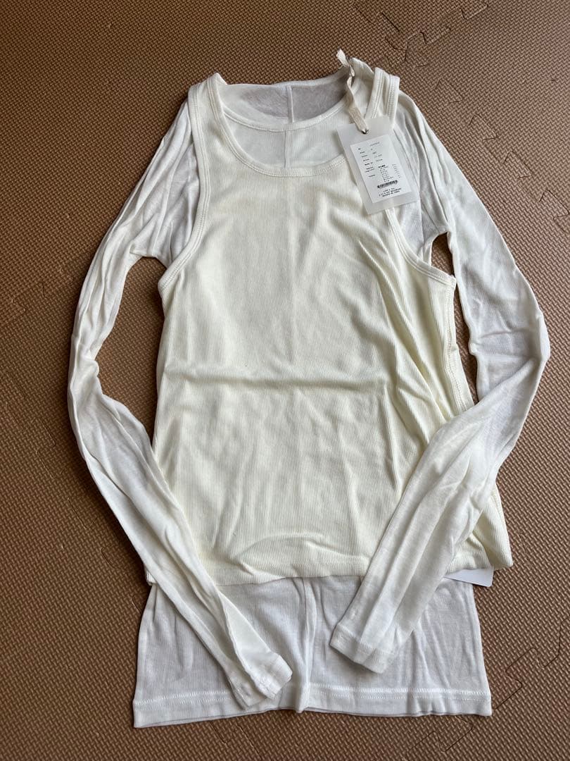 トップス todayful Layered Sheer Long T-shirts