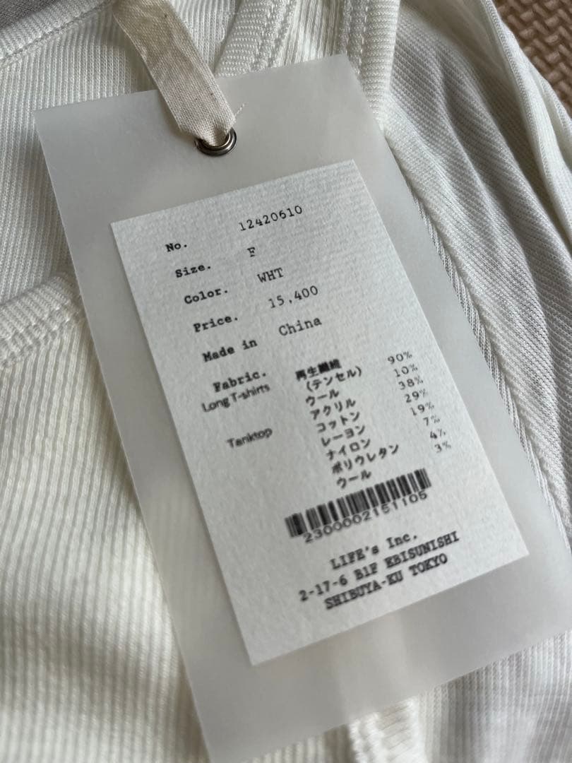 トップス todayful Layered Sheer Long T-shirts