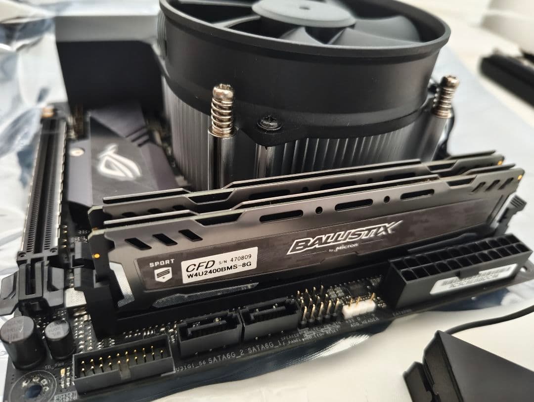 じ*ん様 ROG STRIX H370-I GAMING,9400f,ddr4メ