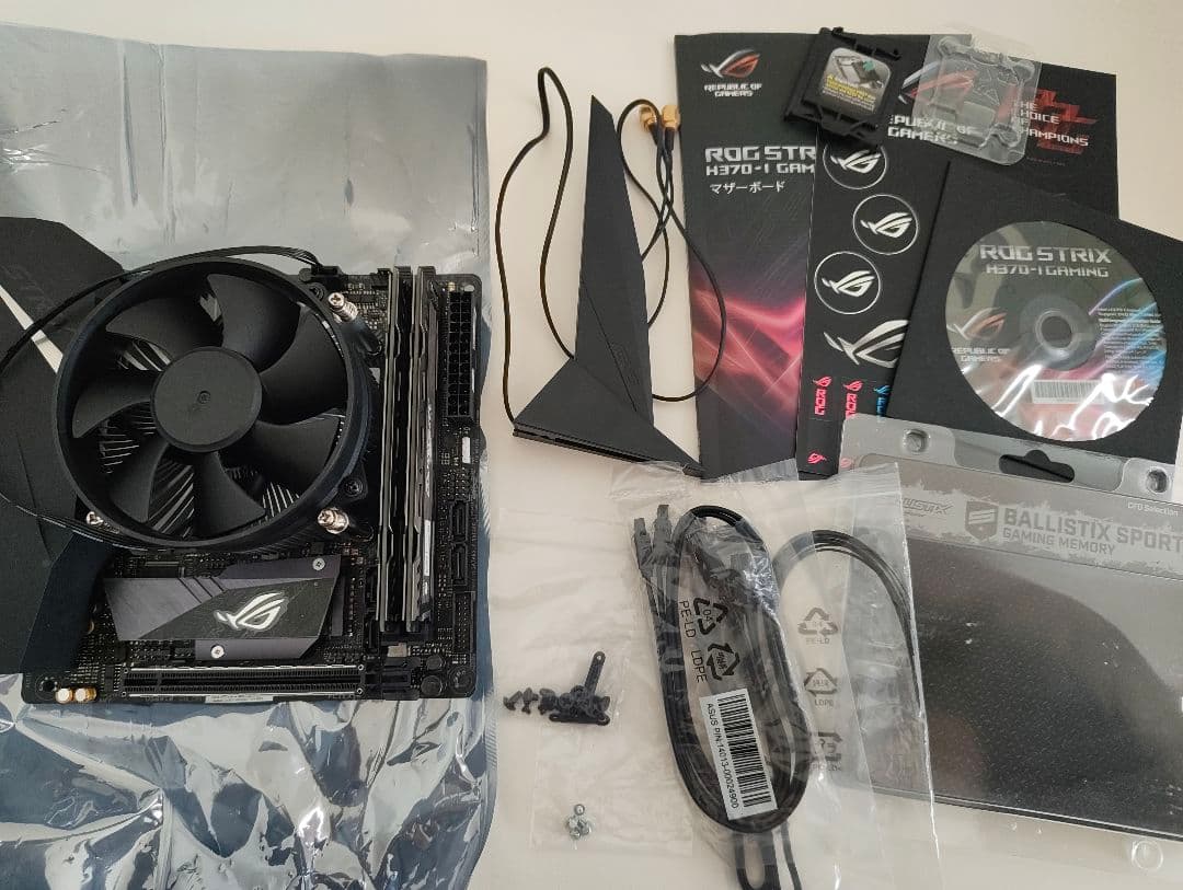 じ*ん様 ROG STRIX H370-I GAMING,9400f,ddr4メ