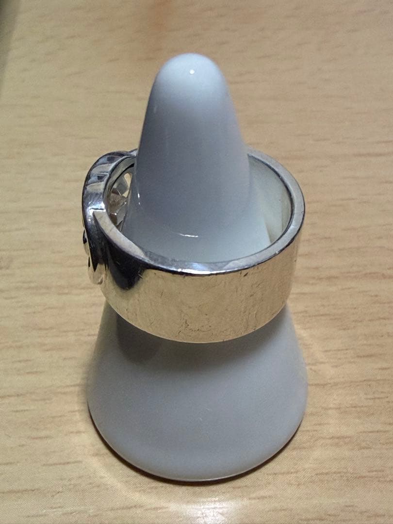 Gucci シルバー ロゴリング　グッチ　インターロッキング