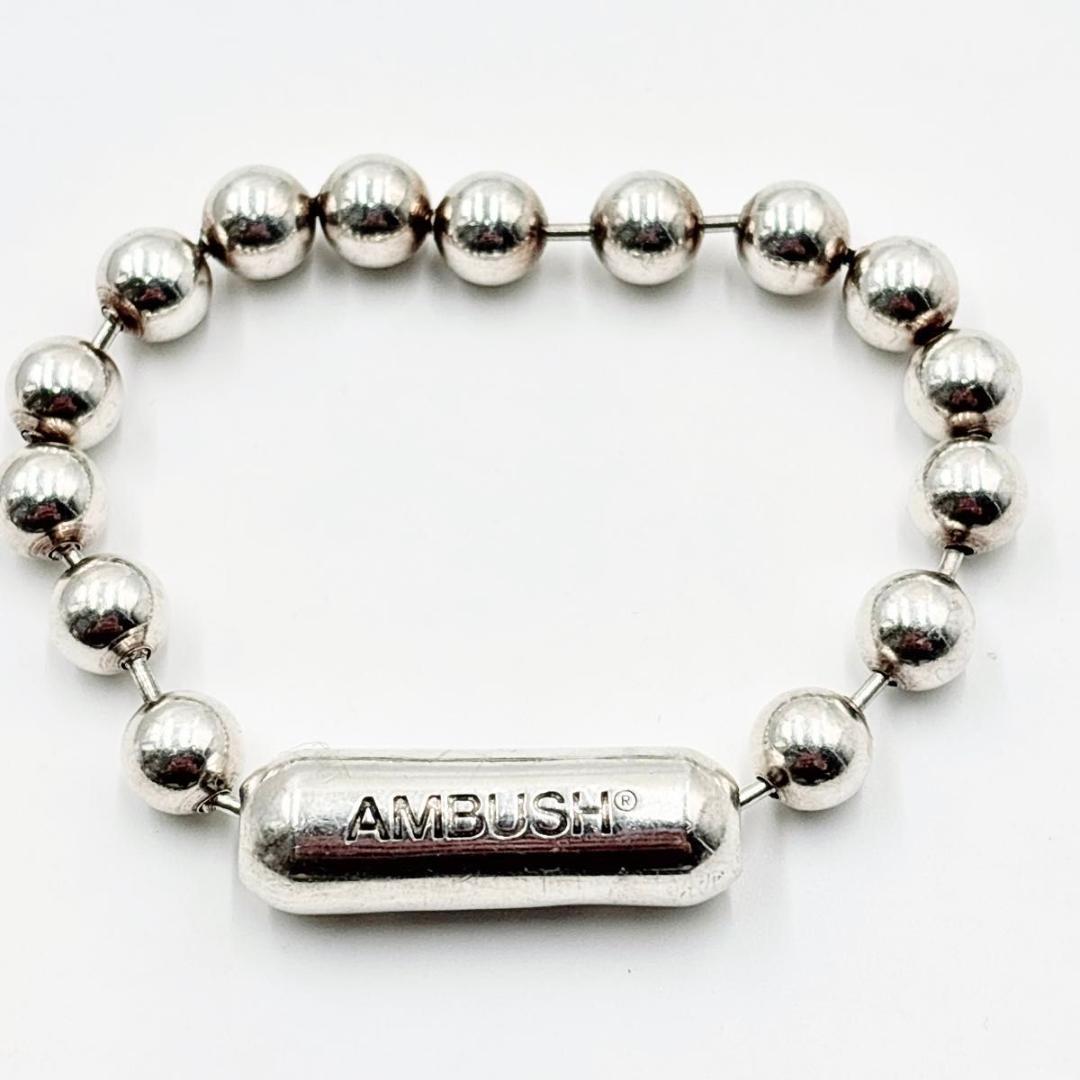 AMBUSH アンブッシュ　シルバー925 ボールチェーンブレスレット