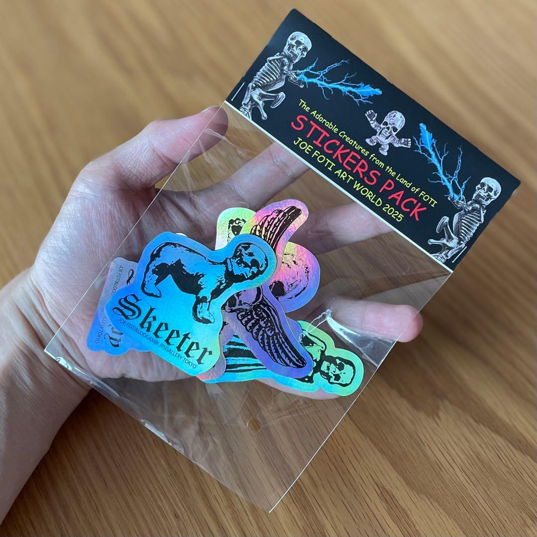 小物 joe foti sticker set chrome hearts