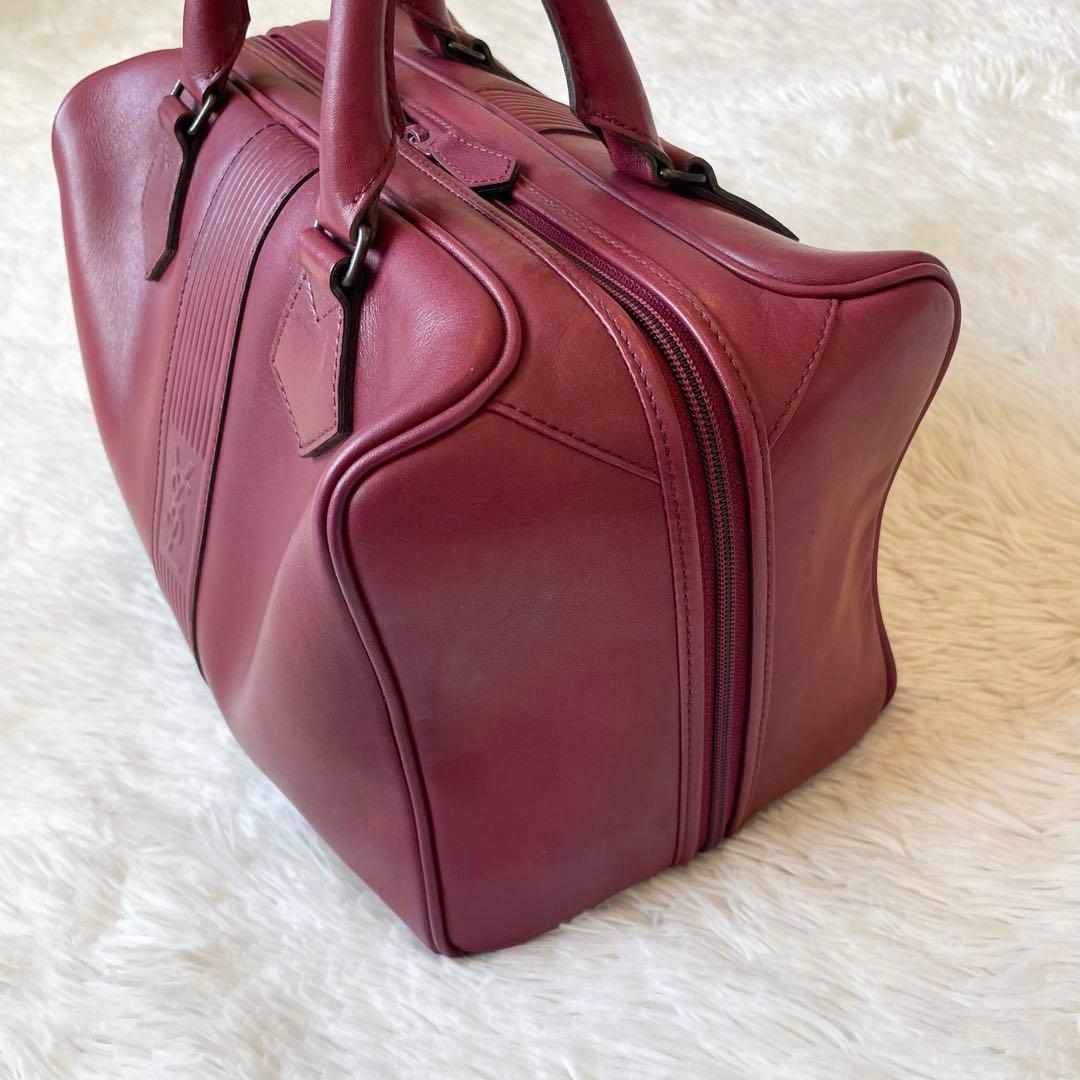 良品★SAINT LAURENT ✨イヴ・サンローラン　レザー ミニボストン